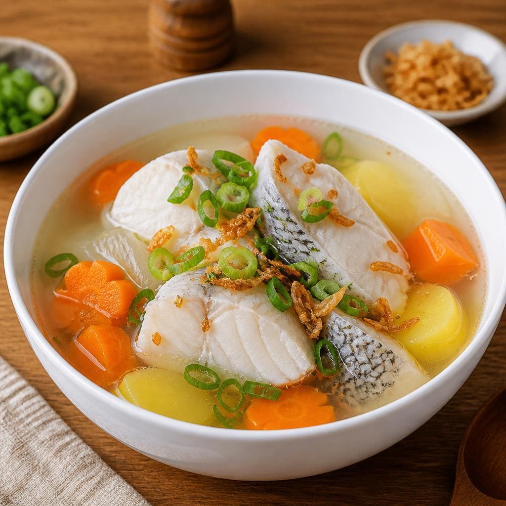 Sop Ikan dari Sate Khas Senayan